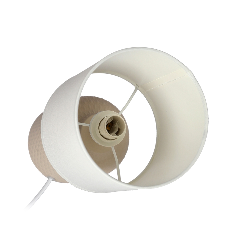 Pöytävalaisin INER 1xE14/40W/230V beige
