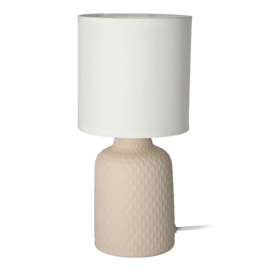 Pöytävalaisin INER 1xE14/40W/230V beige
