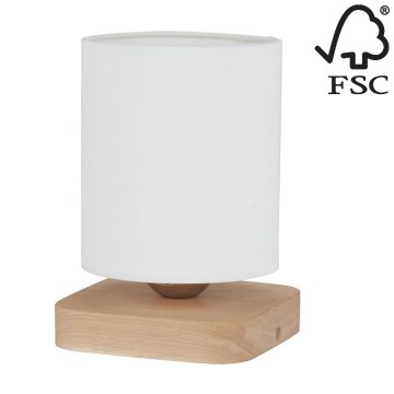 Pöytävalaisin JENTA 1xE27/25W/230V tammi - FSC-sertifioitu