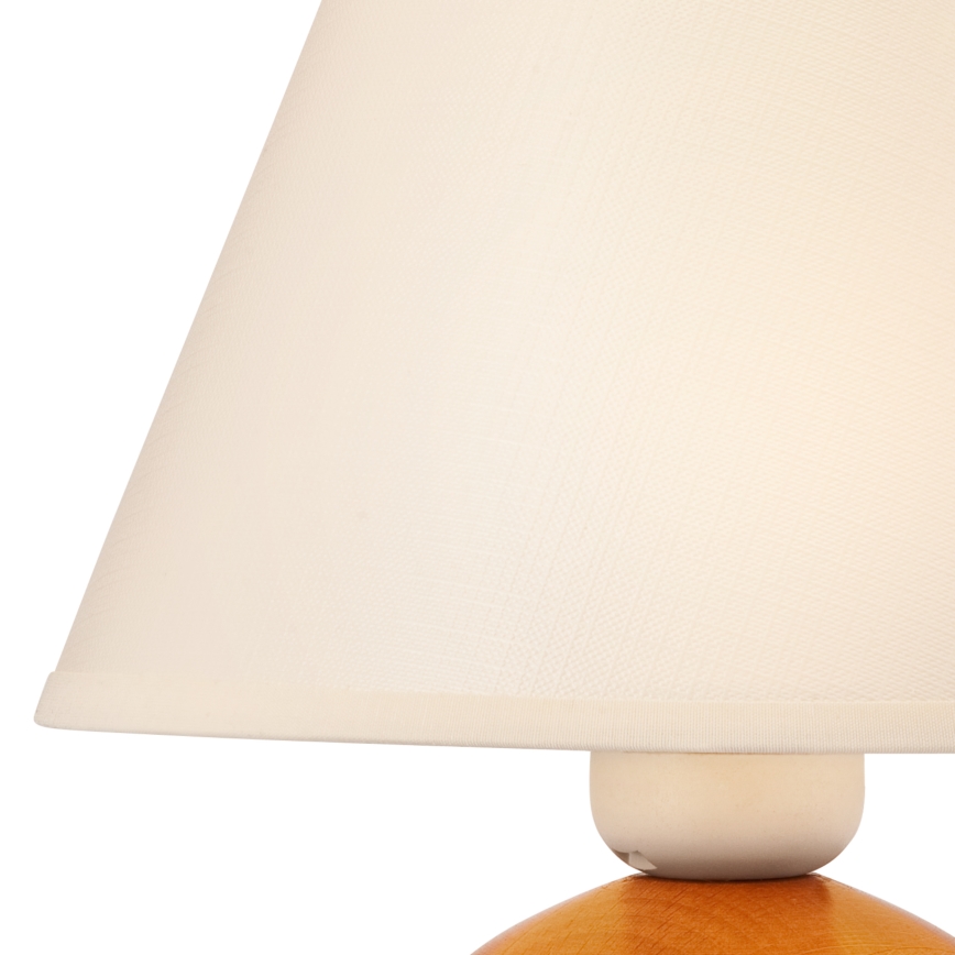 Pöytävalaisin JUTA 1xE27/60W/230V pyökki - FSC sertifioitu