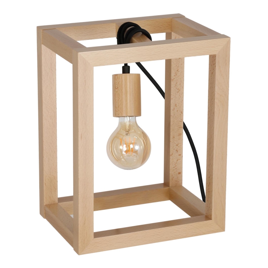 Pöytävalaisin LEGNO 1xE27/60W/230V