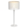 Pöytävalaisin LOFT SHADE 1xE27/60W/230V halk. 25 cm valkoinen/kulta