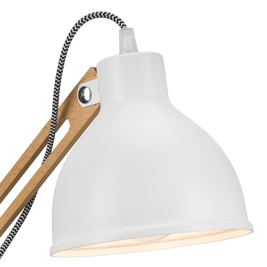 Pöytävalaisin MARCELLO 1xE27/60W/230V pyökki - FSC sertifioitu