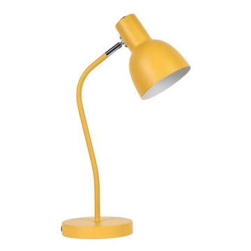 Pöytävalaisin MIMI 1xE27/10W/230V keltainen