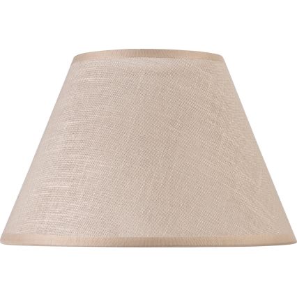 Pöytävalaisin PERA 1xE27/60W/230V beige/pyökki