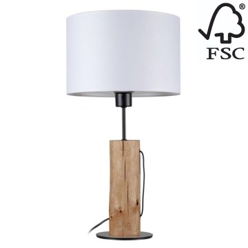 Pöytävalaisin PINO 1xE27/40W/230V mänty - FSC-sertifioitu