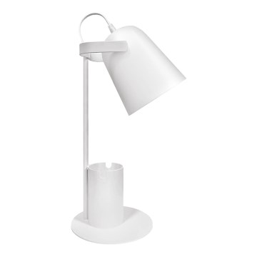 Pöytävalaisin ROLIG 1xE27/25W/230V valkoinen