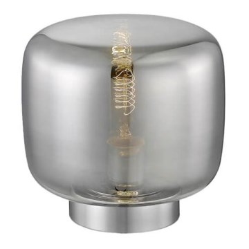 Pöytävalaisin ROTARY 1xE27/4W/230V hopea