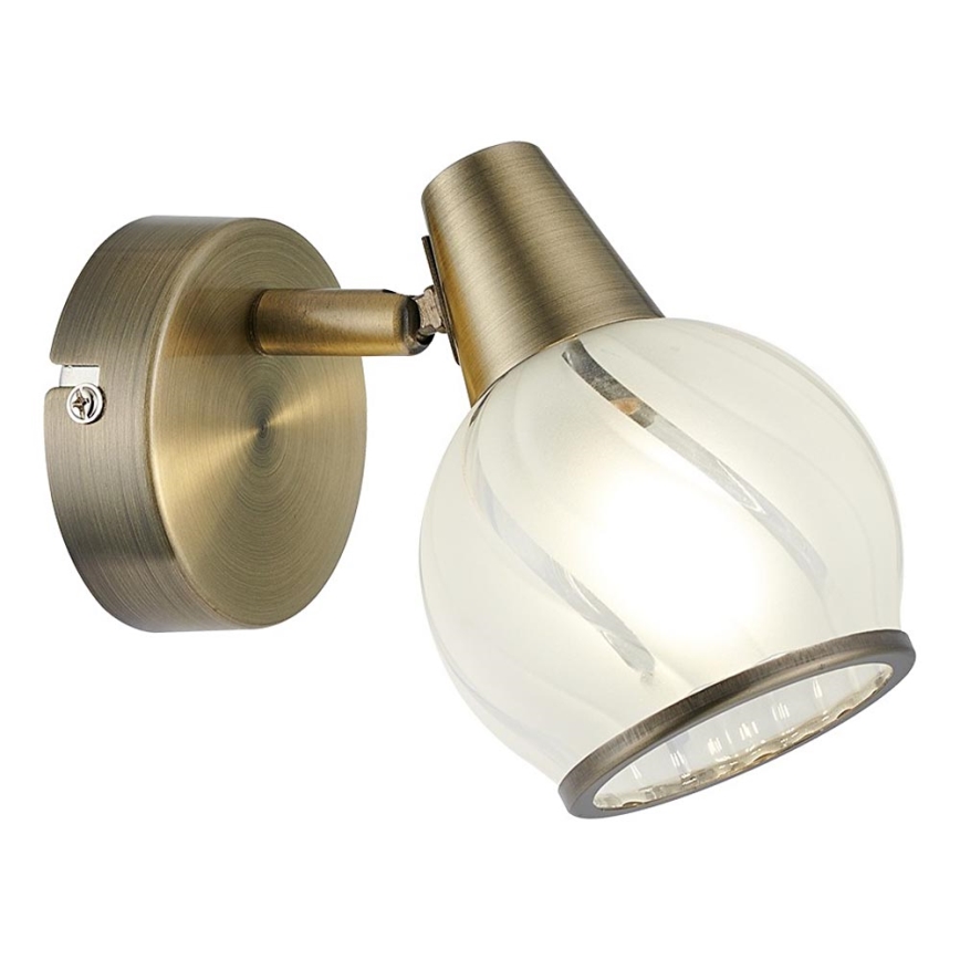 Prezent 14103 - Seinäkohdevalo SIENTO 1xE14/40W/230V messinki