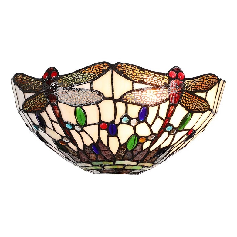 Prezent 1711 - Seinävalaisin TIFFANY 1xE27/60W/230V