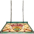 Prezent 1715 - Riippuvalaisin ketjulla TIFFANY BILLIARD 3xE27/60W/230V