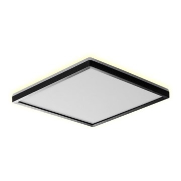 Prezent 27311 - LED-kattovalaisin kylpyhuoneeseen CORDIA SQ LED/12W/230V 3000/6000K IP54 musta