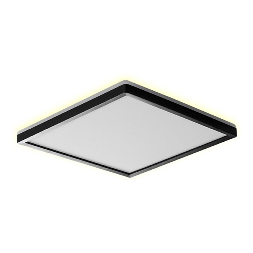 Prezent 27311 - LED-kattovalaisin kylpyhuoneeseen CORDIA SQ LED/12W/230V 3000/6000K IP54 musta