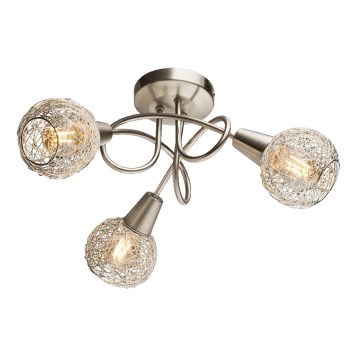 Prezent 27502 - Kiinteä kattokruunu CAPIER 3xE14/40W/230V