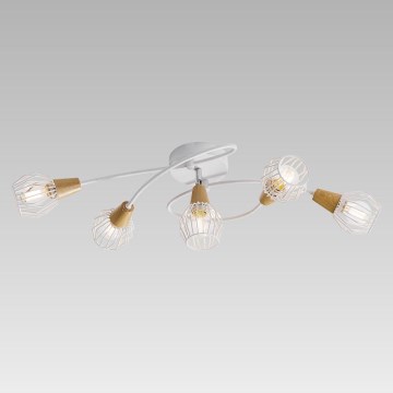 Prezent 27506 - Kiinteä kattokruunu TAMETA 5xE14/40W/230V