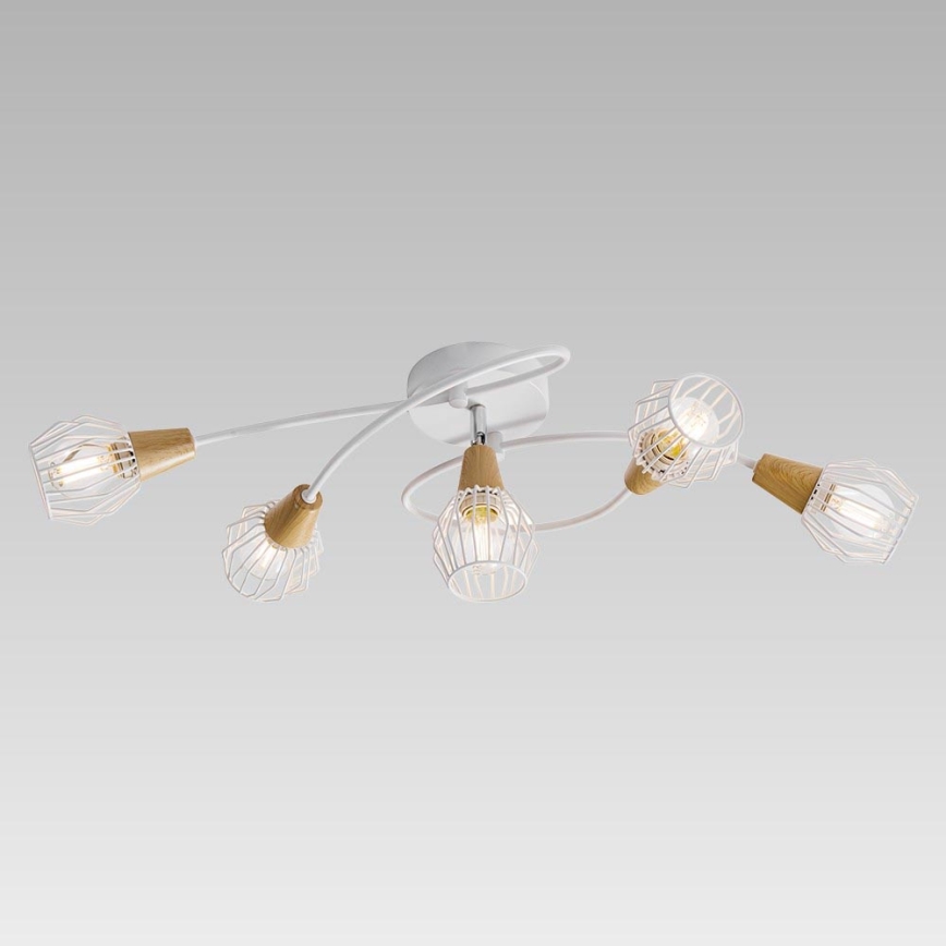 Prezent 27506 - Kiinteä kattokruunu TAMETA 5xE14/40W/230V