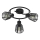Prezent 27518 - Kohdevalo PONTEO 3xE27/40W/230V musta