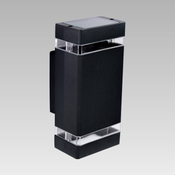 Prezent 28204 - Seinävalaisin ulkokäyttöön ZARAGOZA 2xE27 / 35W / 230V IP44