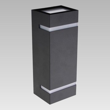 Prezent 31301 - Ulkoseinävalaisin TAMPA 2xGU10/5W/230V IP54