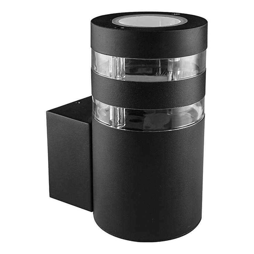 Prezent 31306 - Ulkoseinävalaisin DAIMA 1xGU10/10W/230V IP44 musta