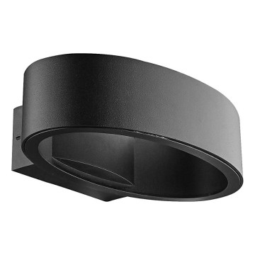 Prezent 31312 - LED-ulkoseinävalaisin REBUS LED/5W/230V IP44 musta