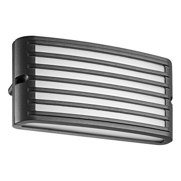 Prezent 31317 - LED-ulkoseinävalaisin PLUTO LED/9W/230V IP54 musta