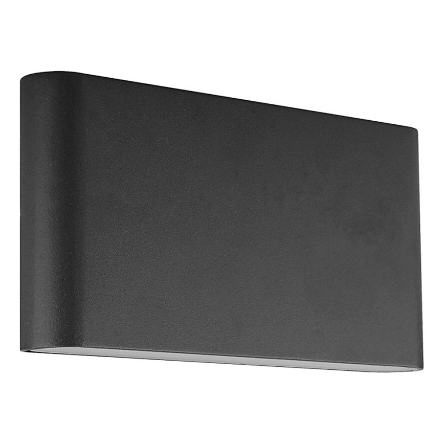 Prezent 31318 - LED-ulkoseinävalaisin MAER 2xLED/5W/230V IP44 musta