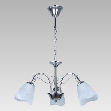Prezent 61460 - Kattokruunu ketjussa CAMELOT 3xE14/60W/230V