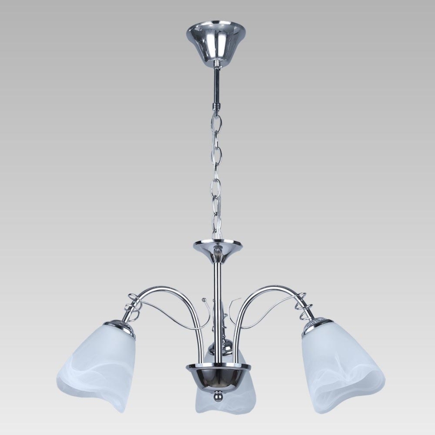 Prezent 61460 - Kattokruunu ketjussa CAMELOT 3xE14/60W/230V
