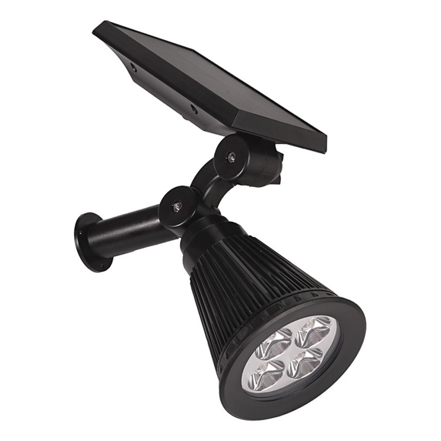 Prezent 65286 - LED aurinkokäyttöinen valaisin 2-in-1 LION LED/2W/3,7V IP44 2220 mAh