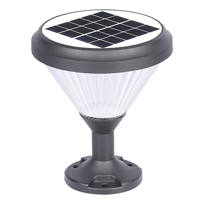 Prezent 65291 - LED-aurinkovalaistus 2in1 AKRA LED/10W/3,2V IP65 2000 mAh