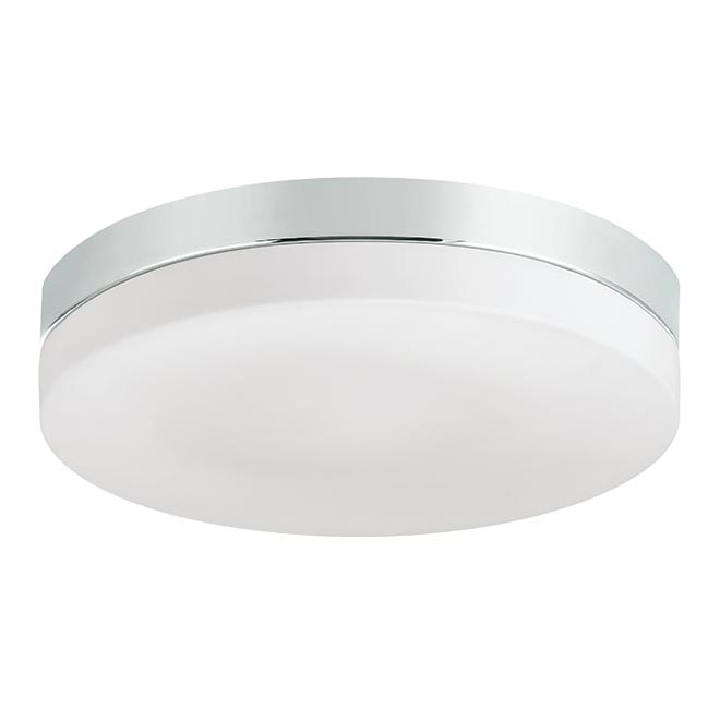 Prezent 67109 - Kylpyhuoneen kattovalaisin PILLS 1xE27/60W/230V IP44 kiiltävä kromi