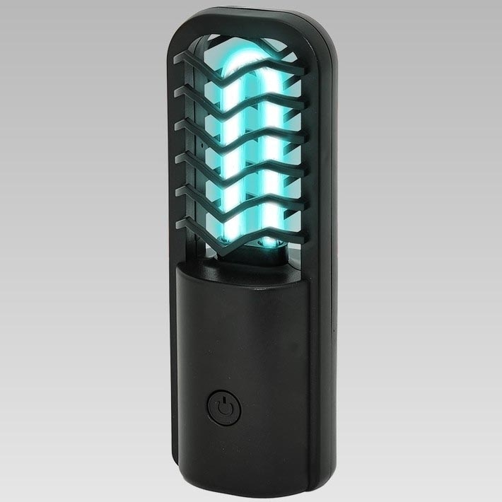 Prezent 70422 - Kannettava bakteereita desinfioiva lamppu UVC / 2,5 W / 5 V USB