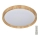 Prezent 71330 - Säädettävä LED-kattovalaisin WOODEN LED/33W/230V 3000-6500K + kaukosäädin