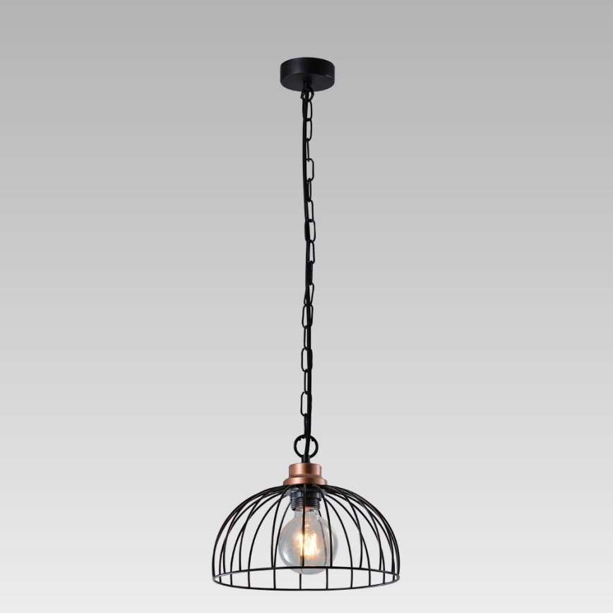 Prezent 75465 - Kattokruunu ketjussa BASKET 1xE27/60W/230V
