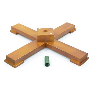 Puinen joulukuusenjalka, pidikkeen halkaisija 33 mm