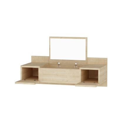 Pukeutumispöytä ZAKKUM 33x100 cm beige