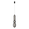 PUMA LED - Riippuvalaisin LED/15W/230V, halkaisija 14 cm, musta