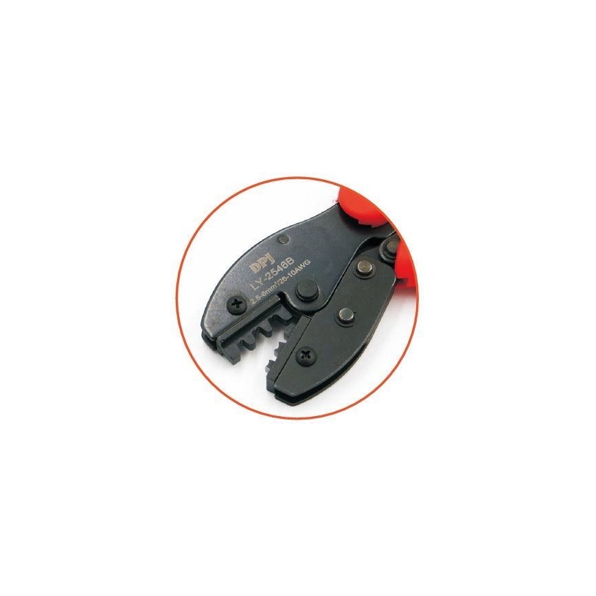 Puristuspihdit liittimiä varten 6mm