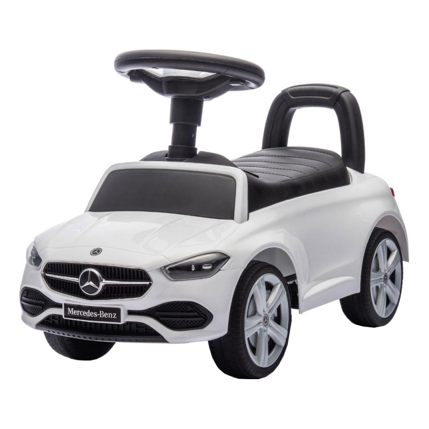 Push auto Mercedes C-Class 2xAA valkoinen
