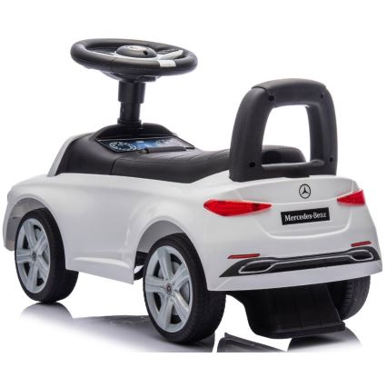 Push auto Mercedes C-Class 2xAA valkoinen