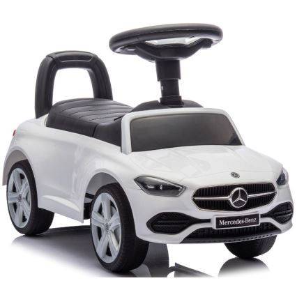 Push auto Mercedes C-Class 2xAA valkoinen