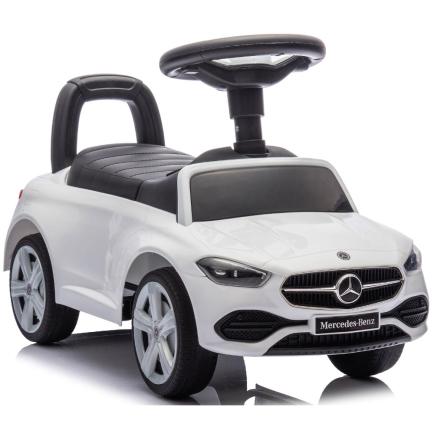 Push auto Mercedes C-Class 2xAA valkoinen
