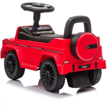 Push auto Mercedes G350d 2xAA punainen/musta