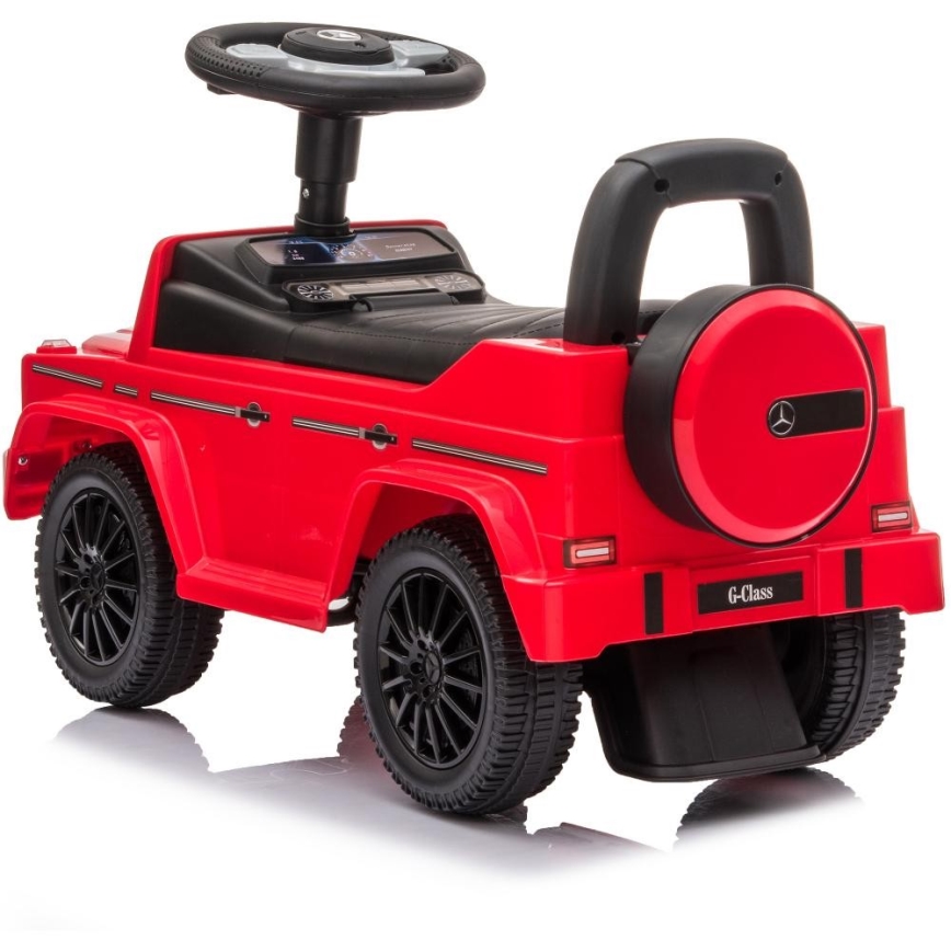 Push auto Mercedes G350d 2xAA punainen/musta