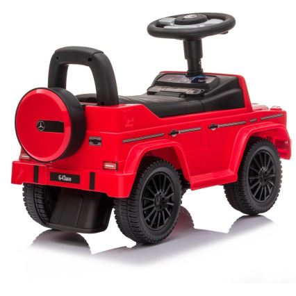 Push auto Mercedes G350d 2xAA punainen/musta