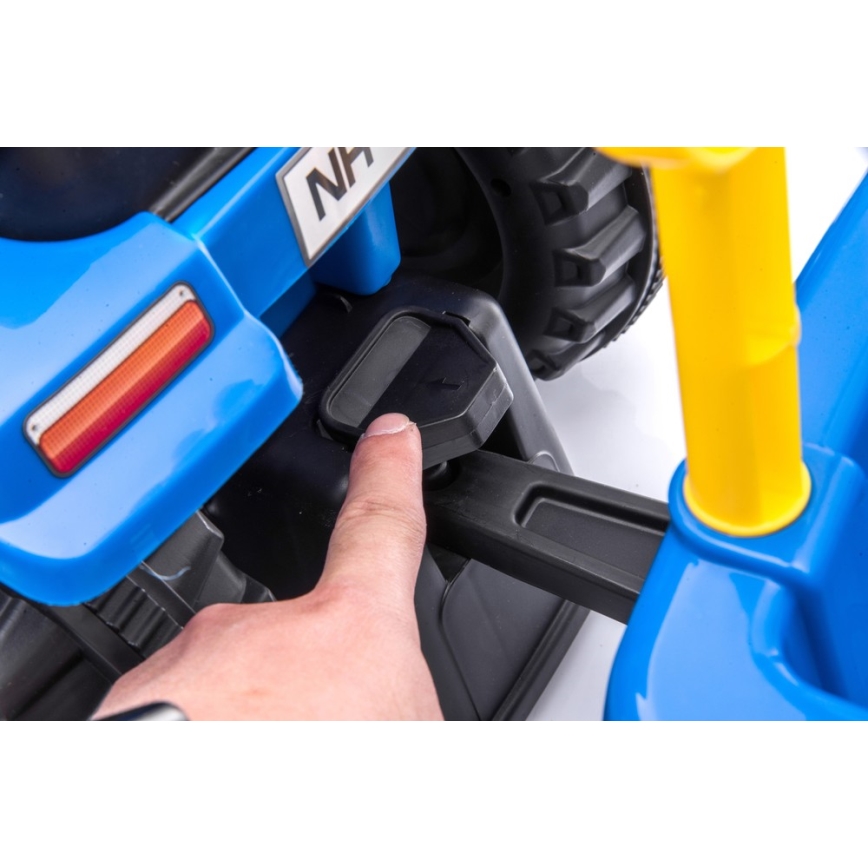 Push auto NEW HOLLAND 2xAA sininen/musta