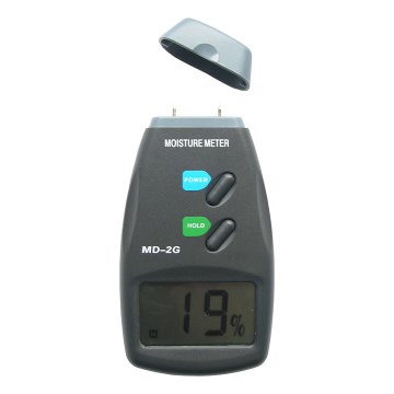 Puun kosteusmittari LCD-näytöllä 9V