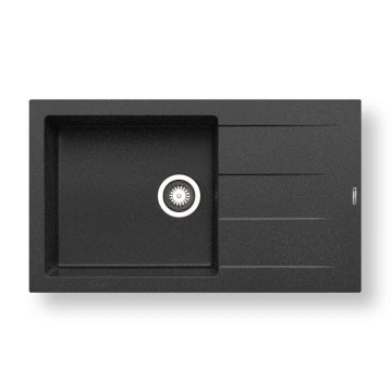 Pyramis 70107111 - Keittiöallas ATHLOS 86x50 cm graniitti/musta