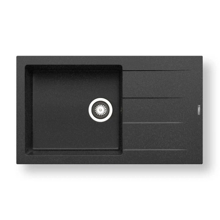 Pyramis 70107111 - Keittiöallas ATHLOS 86x50 cm graniitti/musta